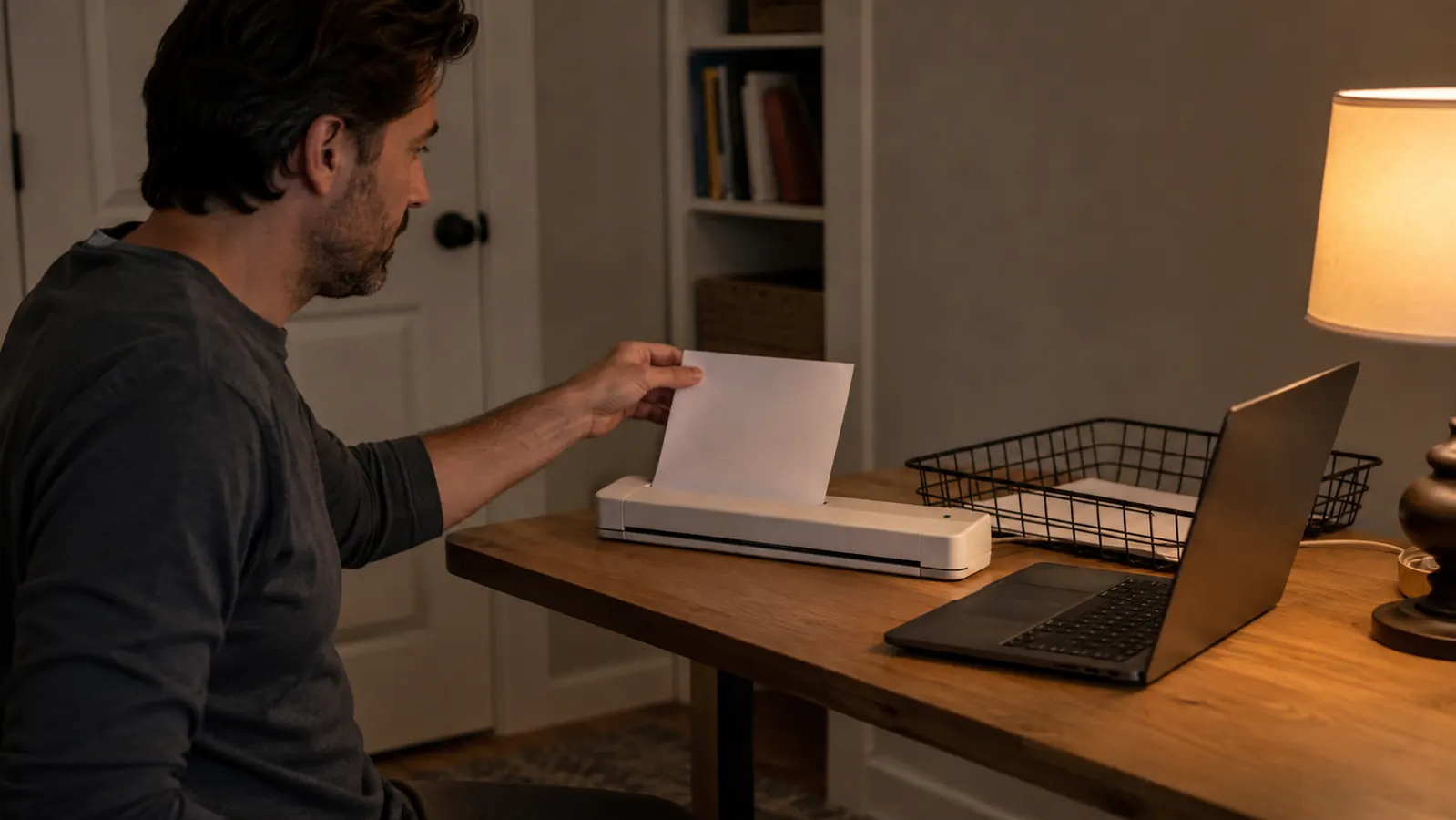 How a Portable Scanner Cleared My Paper Pile